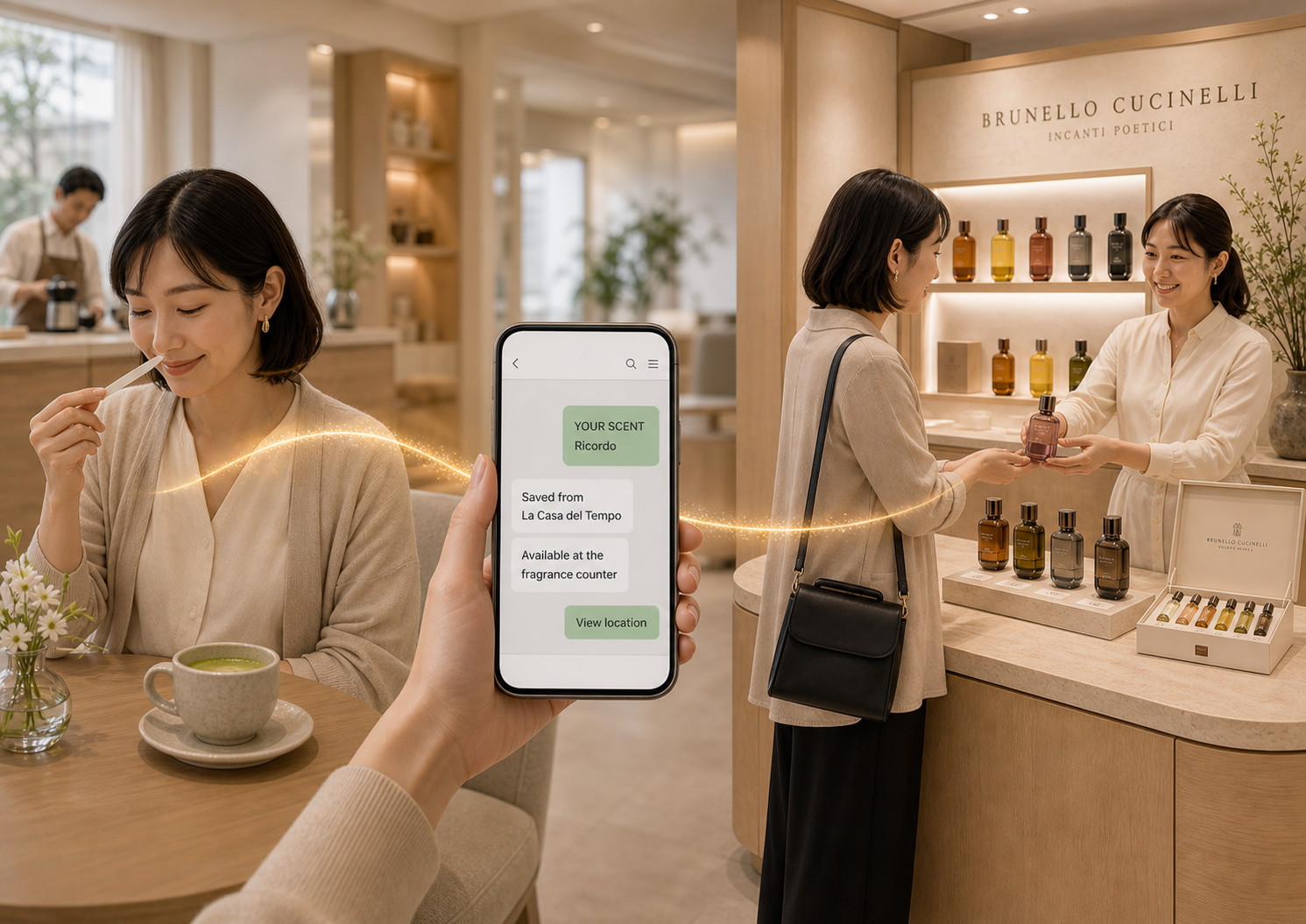 La Scia Del Tempo — digital-to-retail customer journey