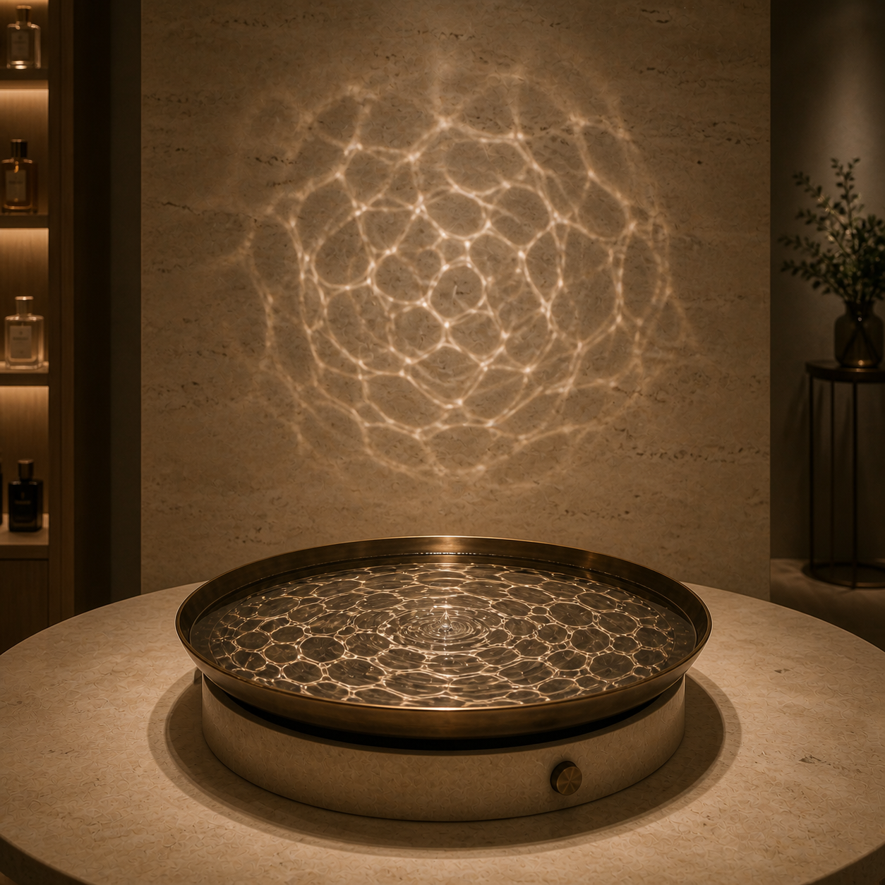 La Scia Del Tempo — sensory installation, yoin ripple concept