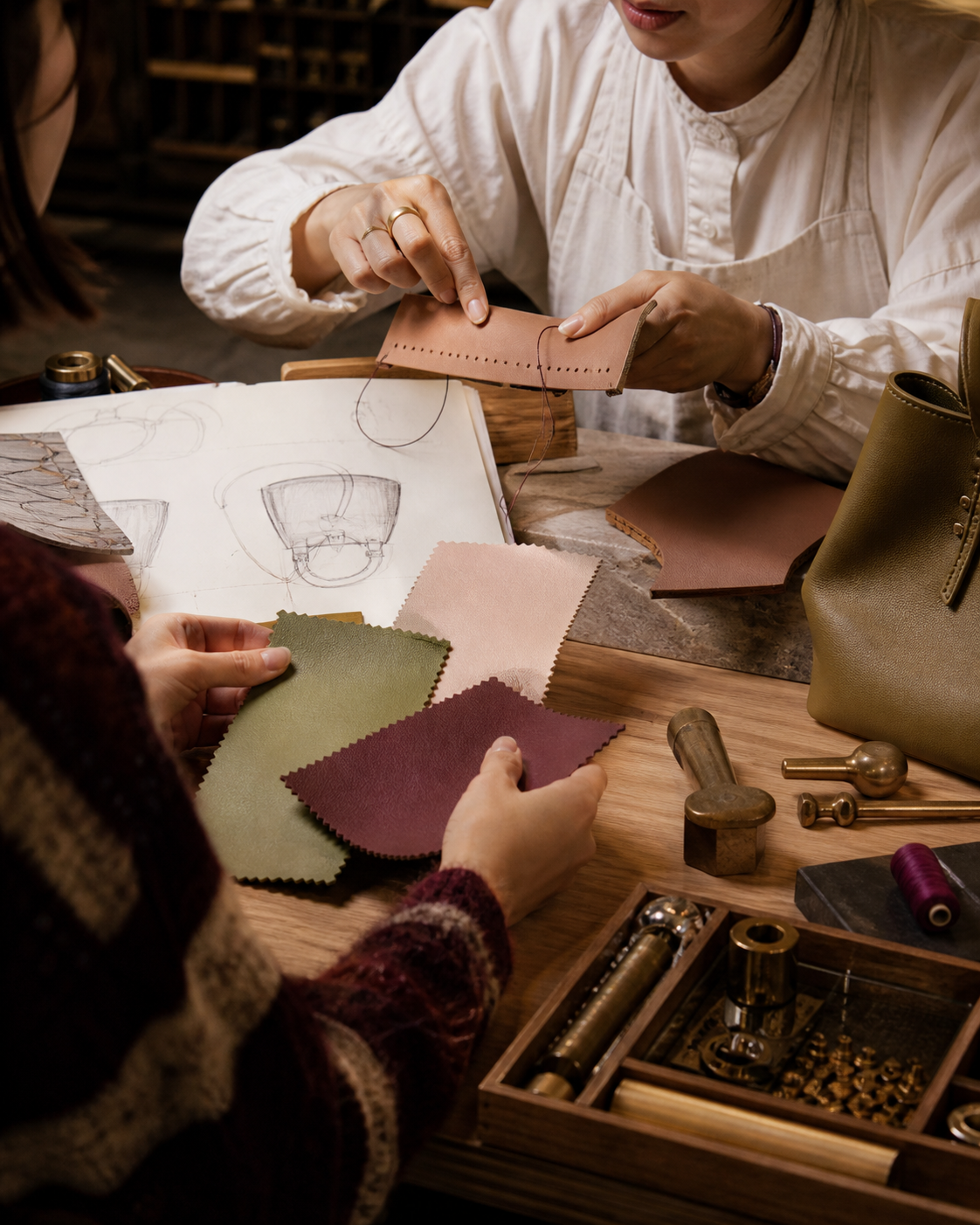 Marni Circle — craft and material development